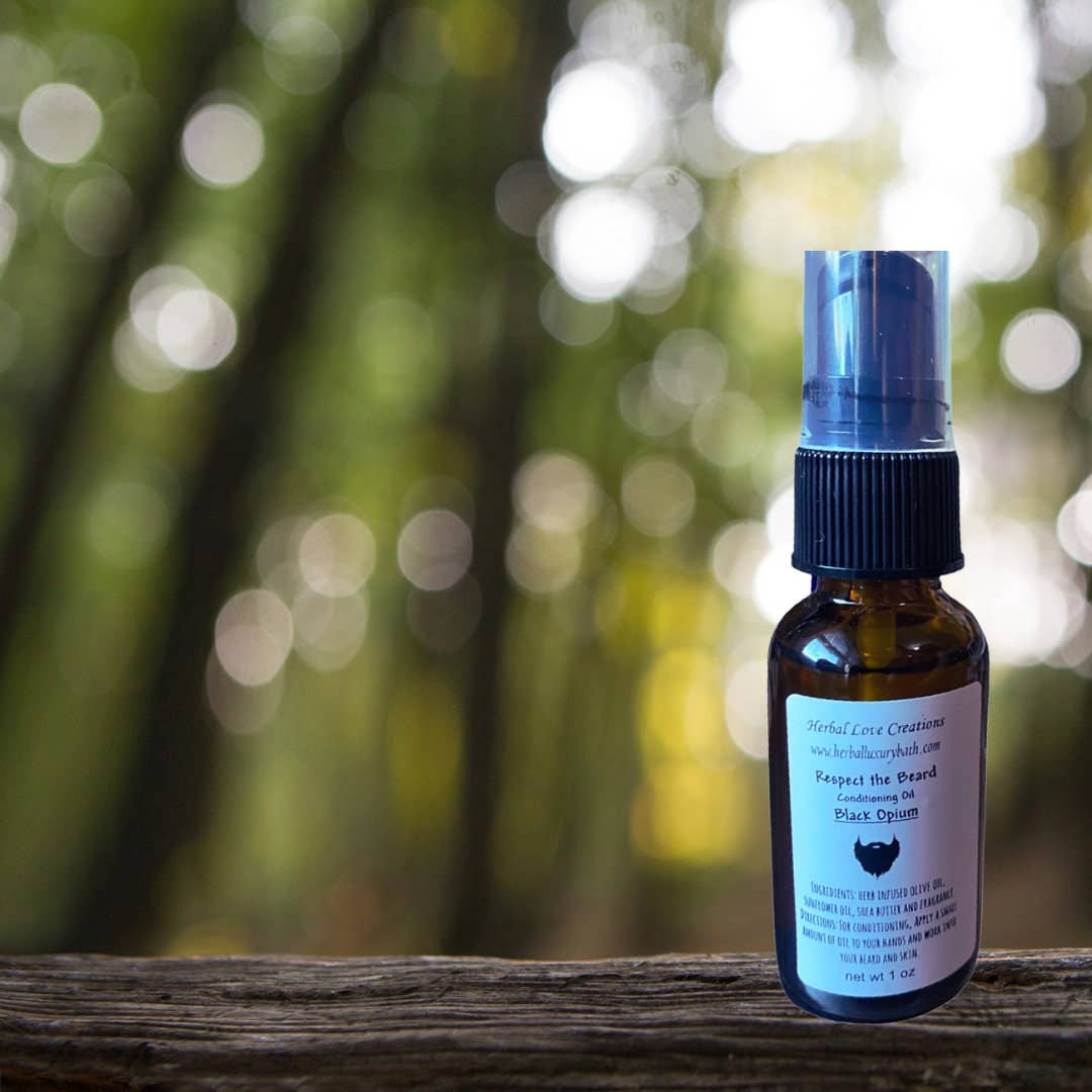 Unlabeled Beard Oil Bottles - Label and Resell As Your Own