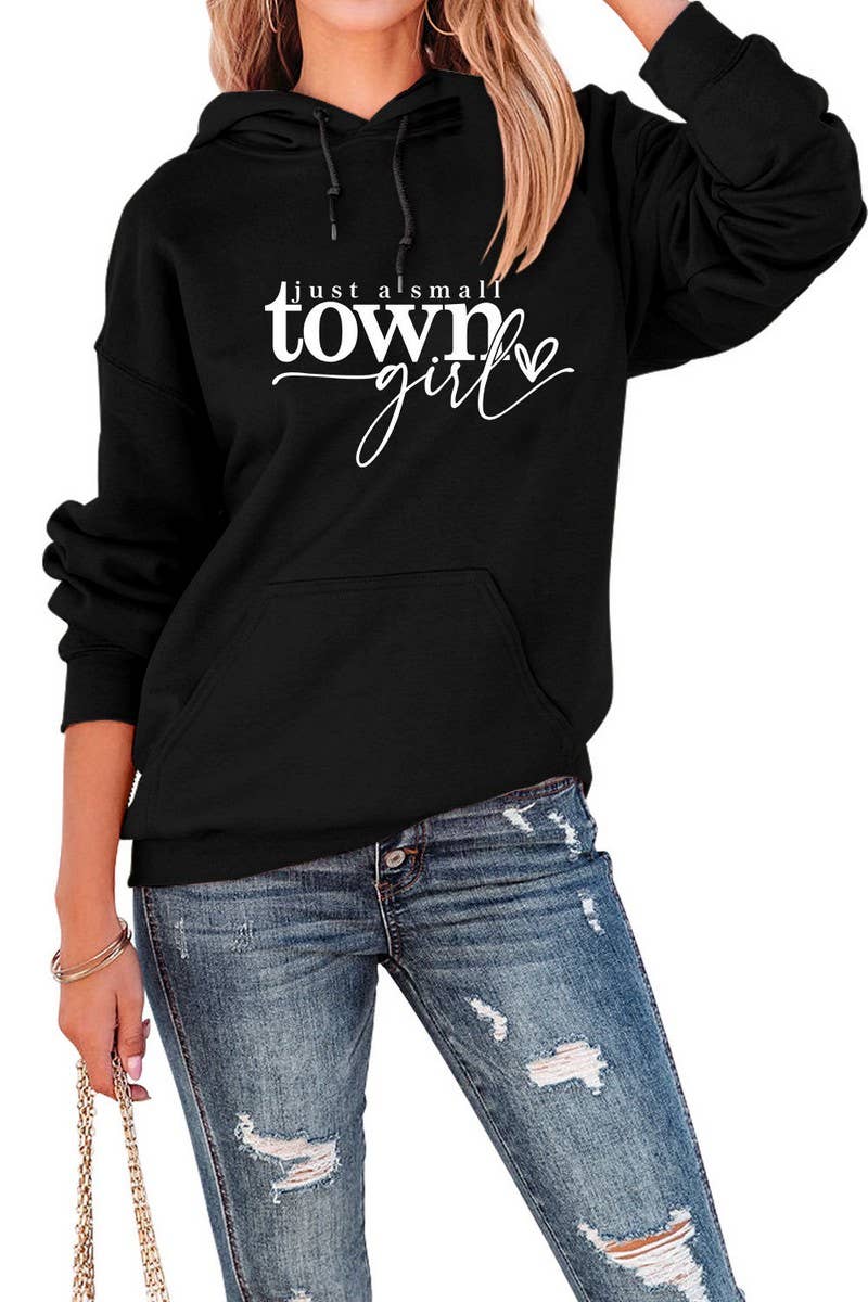 WOMEN LETTERING PRINT OVERSIZED PULLOVER HOODIE_CWOHOL0239