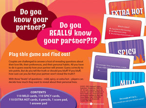 Know Your Partner Board Game