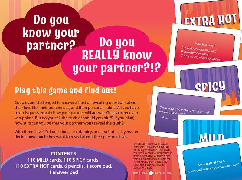 Know Your Partner Board Game