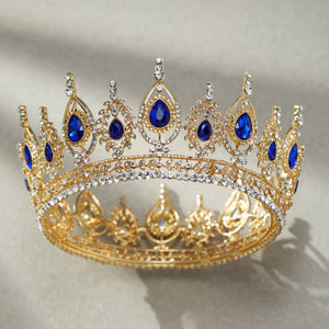 SWEETV Royal Queen Crown for Women: Silver
