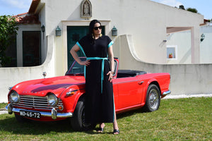 Dress Erica / Long Elegant Plus Size Dress / Sizes L to 6XL