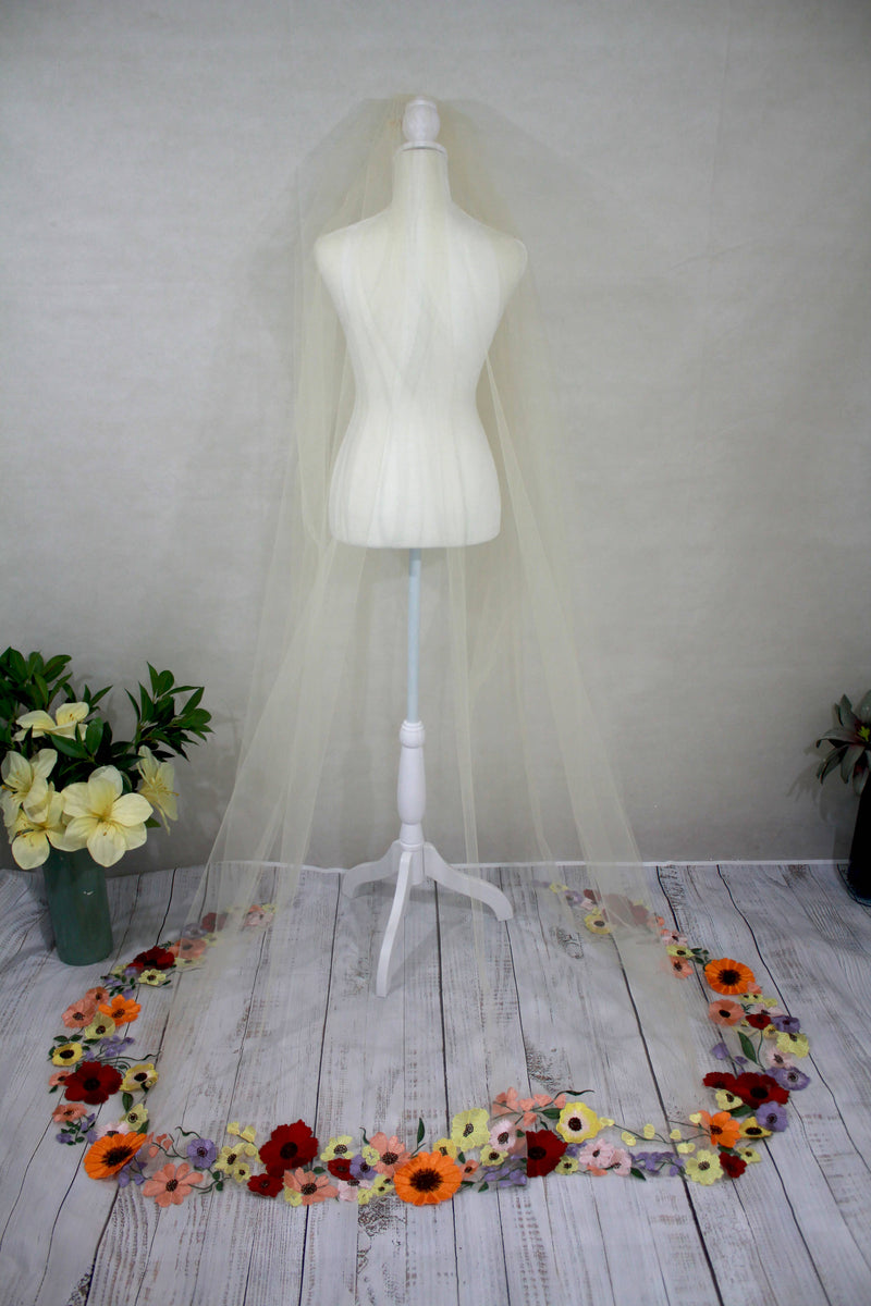 Enchanted Garden Wedding Veil