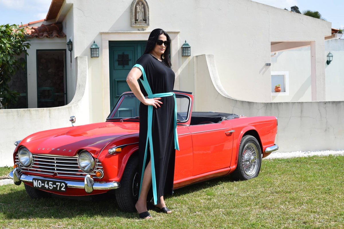 Dress Erica / Long Elegant Plus Size Dress / Sizes L to 6XL