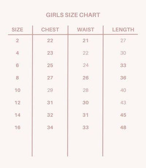 Gold Cording Embroidered Sleeveless Girls Dress