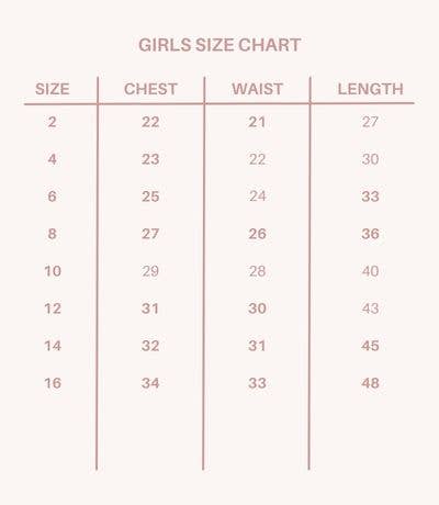 Gold Cording Embroidered Sleeveless Girls Dress