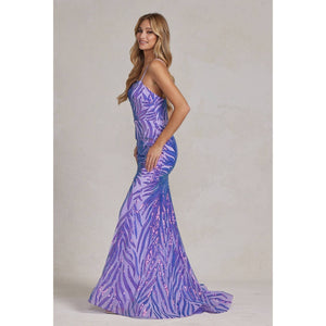 Goddess of the Night Inspired Gown R1072