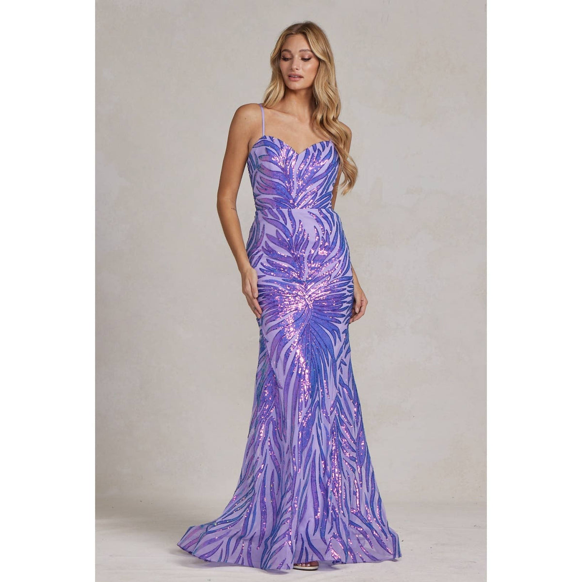 Goddess of the Night Inspired Gown R1072