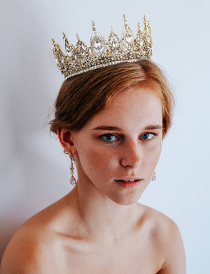 SWEETV Royal Queen Crown for Women: Silver