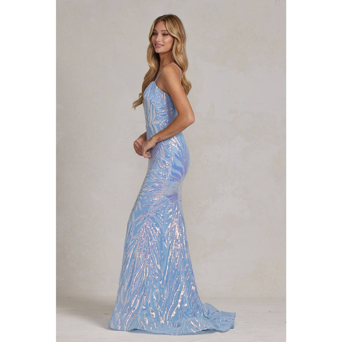 Goddess of the Night Inspired Gown R1072