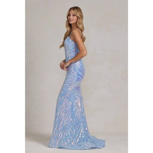 Goddess of the Night Inspired Gown R1072