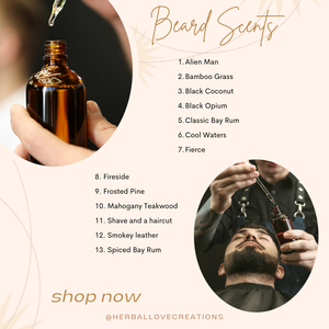 Unlabeled Beard Oil Bottles - Label and Resell As Your Own