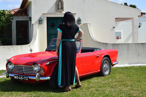 Dress Erica / Long Elegant Plus Size Dress / Sizes L to 6XL