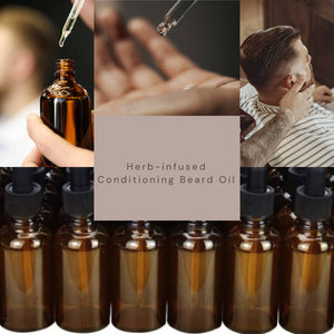 Unlabeled Beard Oil Bottles - Label and Resell As Your Own