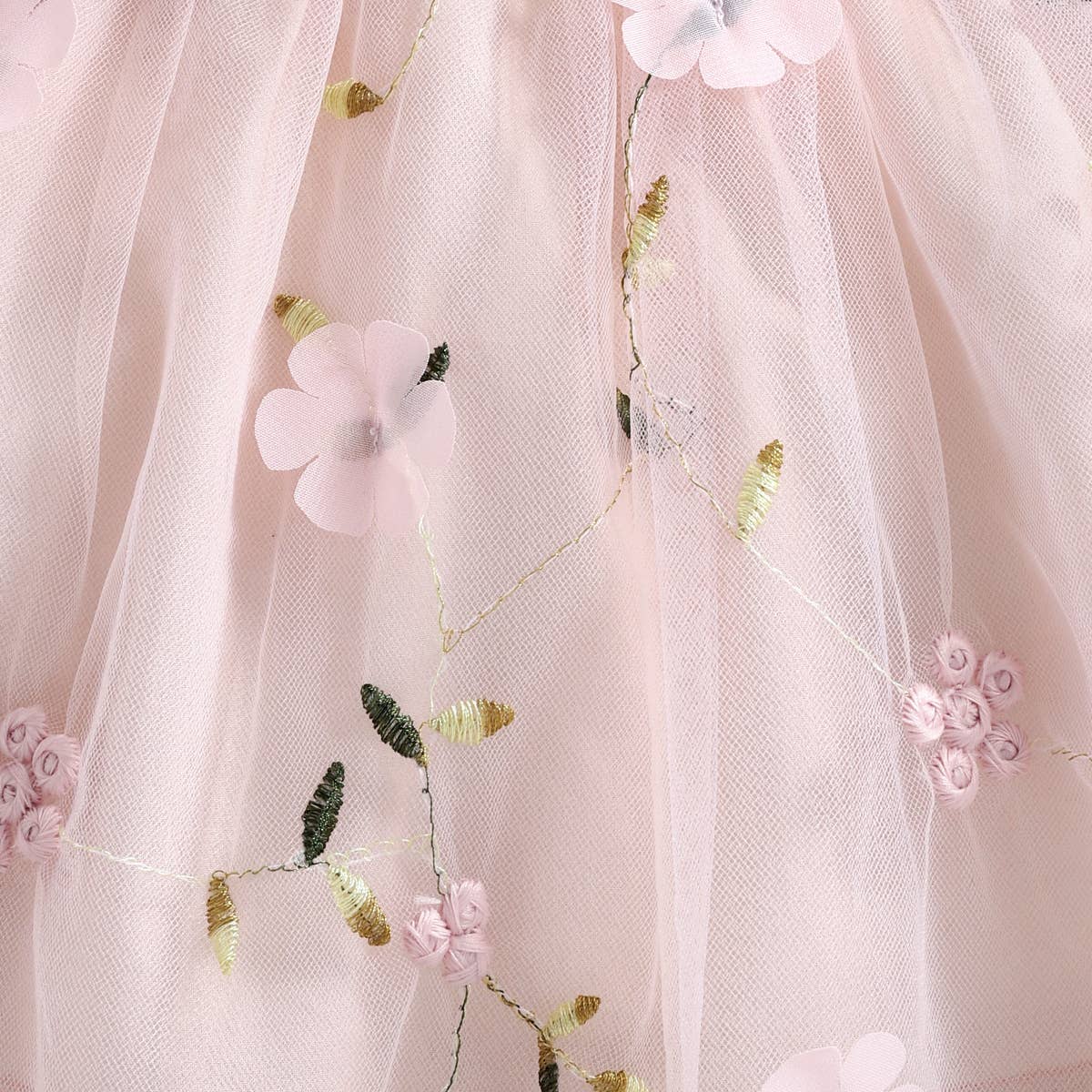 Baby Girl Pink Ribbed Dress
