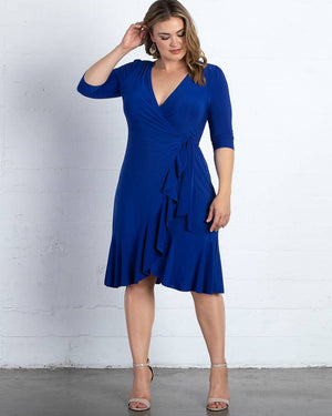Whimsy Wrap Dress - Plus Size