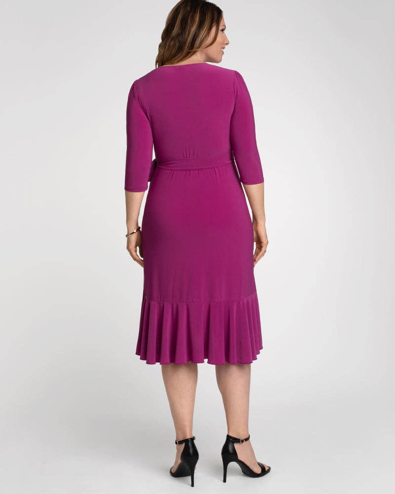 Whimsy Wrap Dress - Plus Size