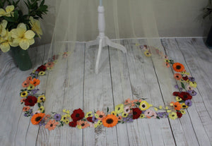 Enchanted Garden Wedding Veil