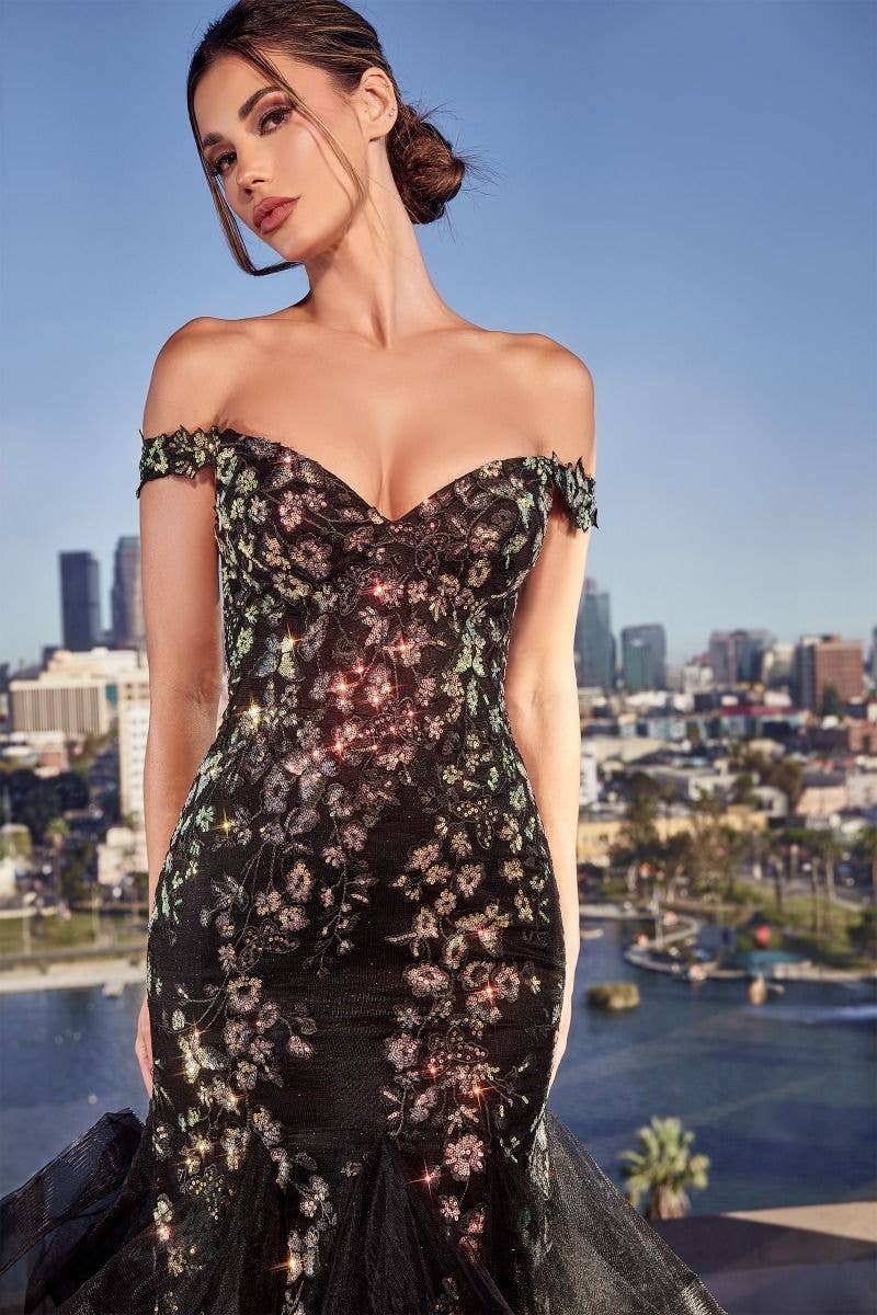 Off The Shoulder Mermaid Gown