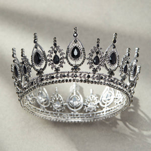 SWEETV Royal Queen Crown for Women: Silver