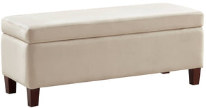 Hamilton Long Bench Storage Ottoman with Easy Lift Hinge Lid