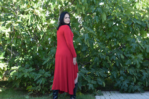 Plus Size Dress BIANCA – L to 6XL / Asymmetrical Dress
