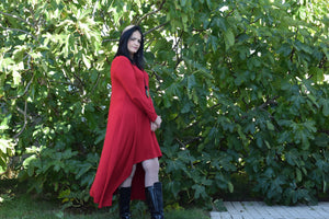 Plus Size Dress BIANCA – L to 6XL / Asymmetrical Dress
