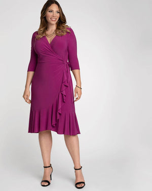 Whimsy Wrap Dress - Plus Size