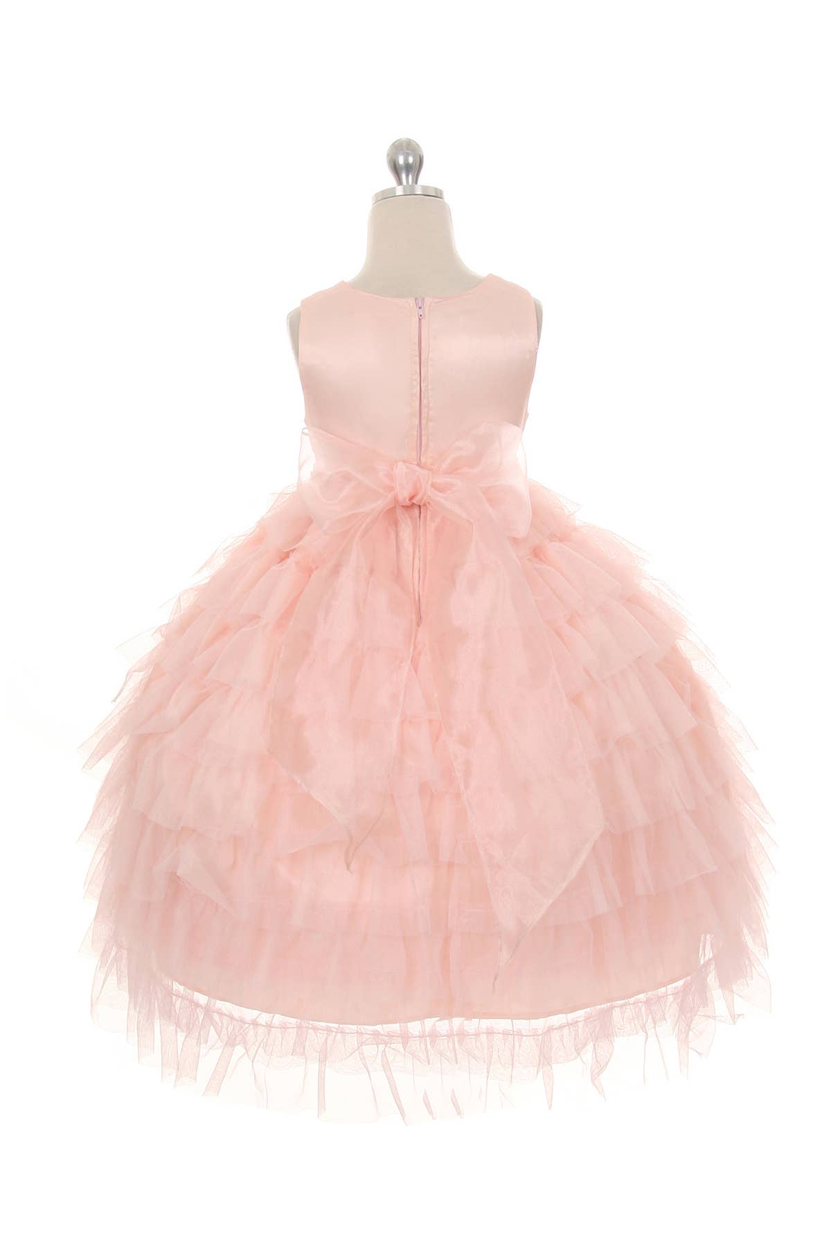 Layered Mesh Princess Girls Dress
