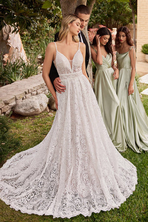 LACE A-LINE DRESS & REMOVABLE JACKET