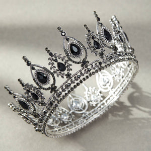 SWEETV Royal Queen Crown for Women: Silver