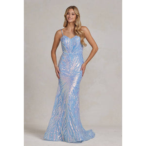 Goddess of the Night Inspired Gown R1072