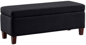 Hamilton Long Bench Storage Ottoman with Easy Lift Hinge Lid