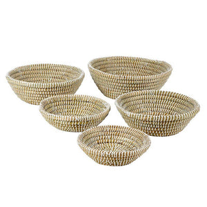 Seagrass Basket Set - Weaved Bowl