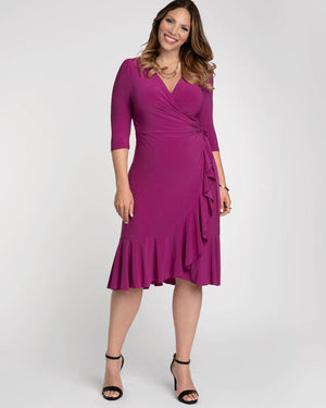 Whimsy Wrap Dress - Plus Size