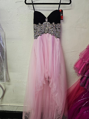 High low. Pink