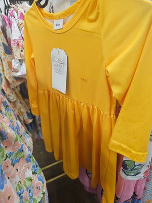 Yellow baby dress 9 to 12 month
