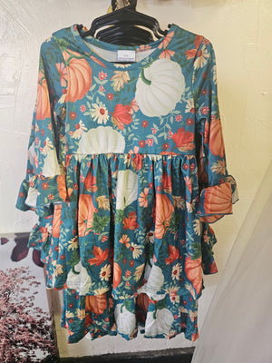 Fall kid dress